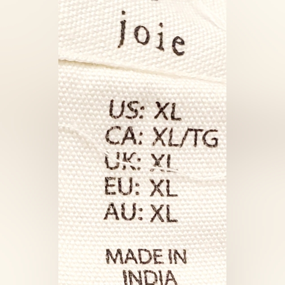 XL JOIE LYOCELL LIGHT BLUE BABY BLUE WIDE LEG PANTS - Picture 5 of 6